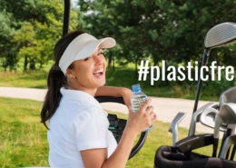 Less plastic on the golf cours